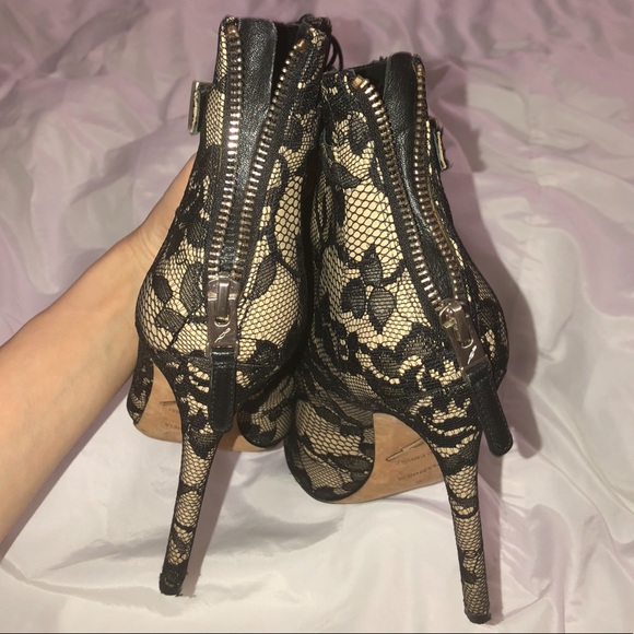 Brian Atwood lace up booties - Picture 2 of 5
